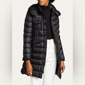Moncler Hermine Hooded Puffer Jacket